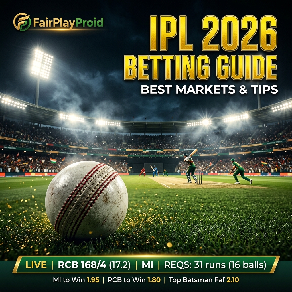 IPL 2026 Betting Guide: Best Markets, Tips & Winning Strategies on FairPlayProid