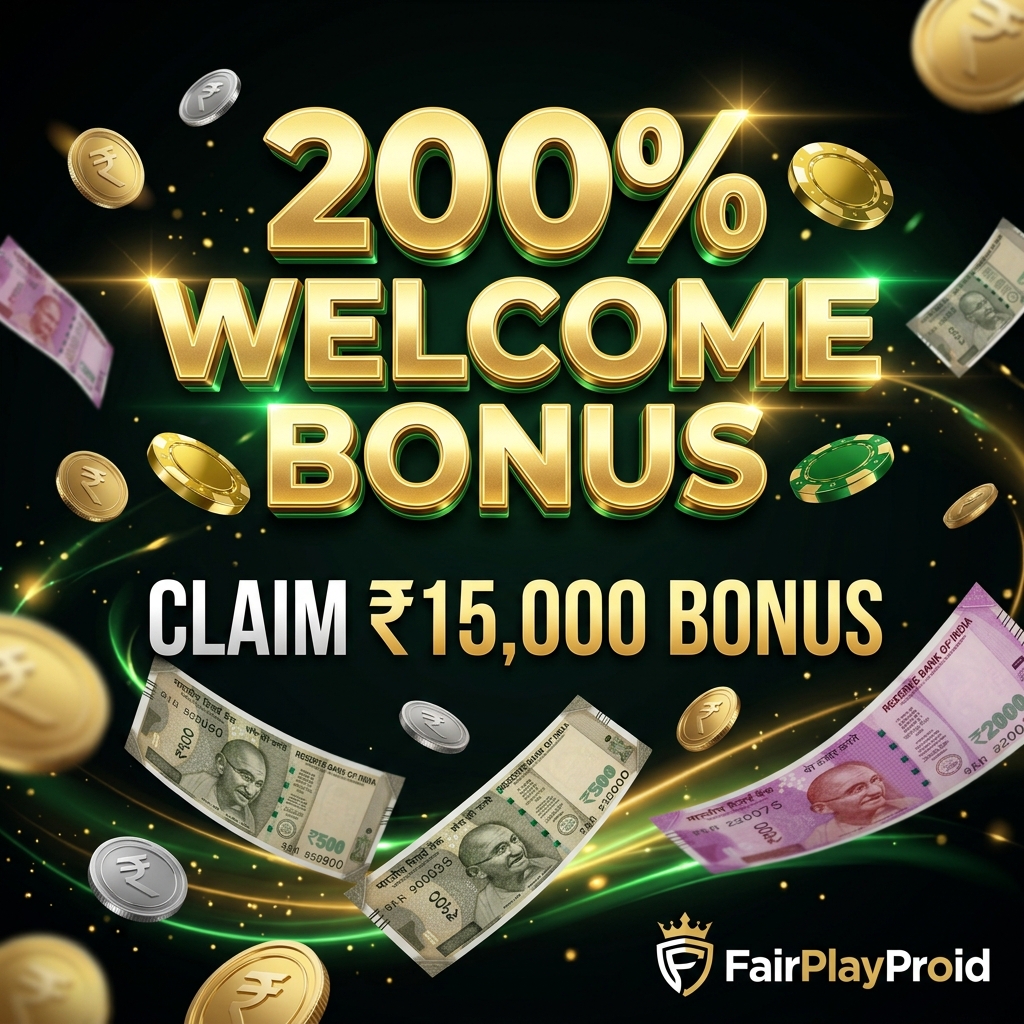 FairPlay Welcome Bonus Explained: How to Claim ₹15,000 as a New User