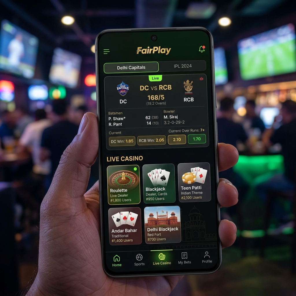 FairPlay Delhi Mobile App — Android APK for Delhi NCR Players